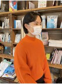 ミニボブ ショートボブ ボブ 切りっぱなしボブ 担当渡辺聖