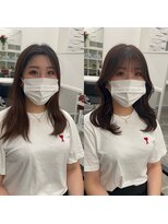 リアン バイ キートス(Lien by kiitos)&nbsp;くびれ巻き韓国風オルチャンヘア小顔顔まわりふんわりカール