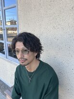 ワンネスヘアーサロン(oneness hair salon)&nbsp;ゆるめツイストウルフカット