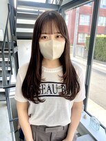 ヘアー アイス 御器所本店(HAIR ICI) 韓国ヘア似合わせレイヤーカット前髪顔周りカット大人美人