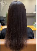 髪質改善ストレート