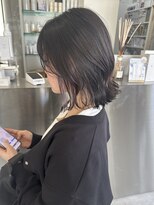 ユイマァル 岡山店(YUIMARL)&nbsp;ホワイトラベンダー×ダークグレー