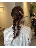 ツインアレンジ/ヘアセット