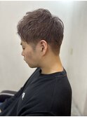 MEN'SHAIR ハイライト マッシュパーマ