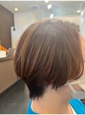 丸みショート
