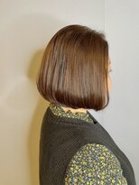 ブロッサム 東久留米店(Blossom)&nbsp;大人美人ワンカール小顔補正立体カットうるツヤ艶感前髪