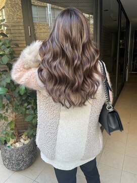 ヘアーサロン アモル(HAIR SALON Amor) ハイライトレイヤーカットダブルカラーイルミナカラー縮毛矯正