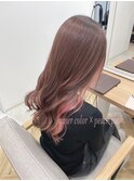 #inner color×peach pink