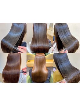 【北千里駅すぐ/髪質改善・縮毛矯正専門店】全国で講習を行う縮毛矯正講師在籍◎質感まで選べる縮毛矯正。