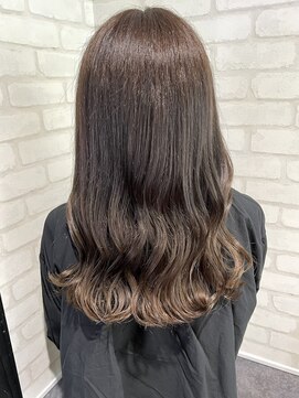 ルノン(LUNON) グレージュ/ダブルカラー/ミルクティー