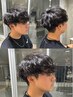 【メンズカット☆韓国ヘア】カット+カラー+パーマ+3stepTR ￥13480
