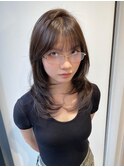 ハイレイヤーカット×ワンホンレイヤー