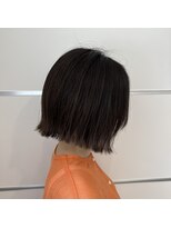 シー(she.) 切りっぱなしボブ×オリーブ＃桂