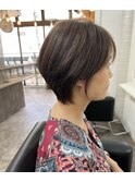 大人ショートボブ