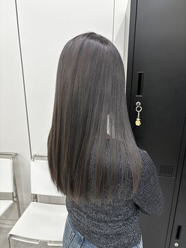 ディジョン(Dijon) 韓国顔まわりレイヤーカットグレージュオリーブベージュブラウン