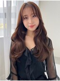 フェミニンロング/似合わせカット/メルティカラー/2wayバング