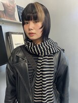 ペレ 梅田(PELE)&nbsp;黒髪/ボブルフ/ネビージュ/小顔/ワンレン/梅田/髪質改善/前髪