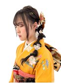 ヘアセット:編み下ろし