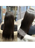 水素ケアストレート×美髪整形