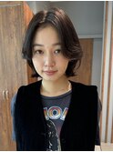 外ハネボブ レイヤーボブ くびれボブ ボブパーマ 表参道 &nbsp;30代