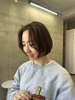 ソルトウォーター(SALT WATER)&nbsp;ミニボブ　顔周りカット