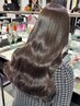 【梶田限定】☆超髪質改善☆透明感カラー+Wトリートメント