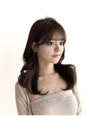 韓国ヘア/チュラルくびれへア/くびれ巻き/レイヤーカット