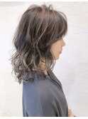 lynn【武蔵小杉】#パーマ#ミディアムパーマ#ベージュ