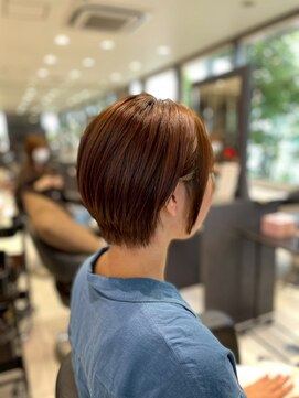 アース 南福島店(HAIR&MAKE EARTH) 縮毛×ショート