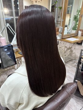 ラボヌールヘアーノーブル 新越谷店(La Bonheur hair noble) 極上髪質改善/美髪ストレート【美髪】【イメチェン】