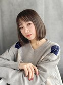 髪質改善・酸性・縮毛矯正ミディアムボブ