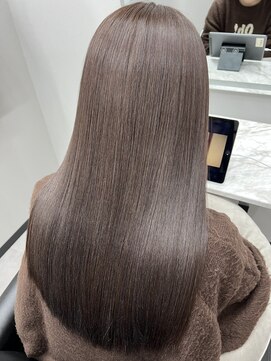 ピリオド 松阪(Period.) ショコラグレージュ+髪質改善ケラテイン【松阪 美容室】