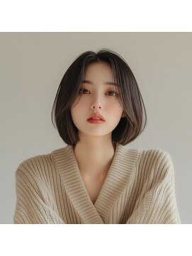 e.m.a プレミアムビューティーサロン 栄駅店(e.m.a PREMIUM BEAUTY SALON) ボブ/イメチェン/外ハネボブ/美髪/ワイドバング/髪型