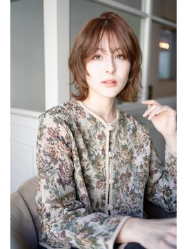 マグノリア オモテサンドウ(MAGNOLiA Omotesando) 輪郭補正◎レイヤーカット・・・SAKUYA