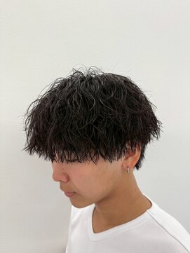 ビカムメンズヘアー 栄店(become men's hair) ツイストスパイラルパーマ/波巻きパーマ