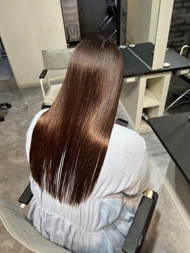 リトバイトゥルークリエイション 大宮(Re:to by True Creation) 【髪質改善】湿気対策◎ナチュラルストレートロング