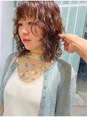 前髪.マルチダボブ.ピンクベージュ.インナーグレージュ/.mood47