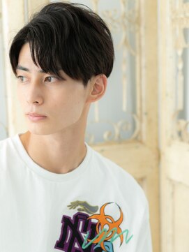 モッズ ヘア 福岡姪浜店(mod's hair) mod's姪浜/アップバングコンマセンターパートスパイキーヘアh