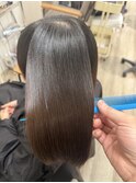 美髪ストレート