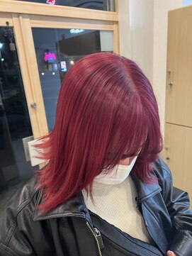 リングバイモアムー(Ring by Moremuu) <Hazuki> チェリーレッド