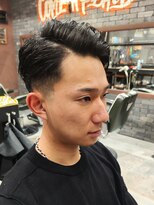 フォーコーナーズカットショップスリーセント 栄(FourCornersCutShop 3/cent)&nbsp;七三フェード/ツーブロック/テーパーフェード