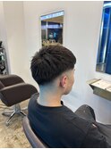 【MEN’S HAIR/サーフカール/刈り上げセンターパート/千葉】