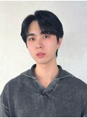 メンズ/マッシュショート/フェザーパーマ