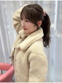 結んでかわいい顔周り◎