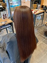 アイコニック 日進梅森台店(ICONIQ)&nbsp;【髪質改善カラーエステ】艶髪/オレンジブラウン