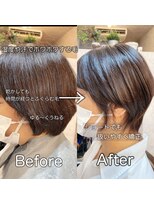 シンミシエル 京都北野白梅町(shinmiciel) ショートボブ前髪ありイメチェン30代40代50代60代ショート