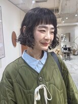 レス 伏見(LESS)&nbsp;[LESS 伏見/丸の内/栄/名古屋]ふわふわオン眉ボブパーマ★浅田