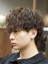 メンズサロン ノード 栄(men’s salon NODE)&nbsp;シャドウパーマ波巻きスパイラルパーマウルフパーマ名古屋駅栄駅