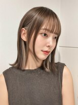 リズ(Rizz)&nbsp;【シースルーフリンジ切りっぱなしボブ】