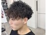 似合わせメンズカット+パーマ+ナノバブル（/メンズ/パーマ/四日市/韓国）